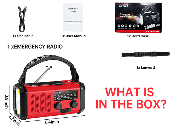 emergency solar radio