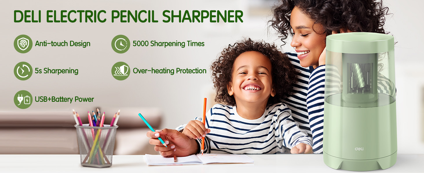 Deli Electric Pencil Sharpener