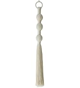 IOWER Macrame Wall Hanging Small Sphericity Cotton Textile Tassel Wall Hanging Fiber Yarn Art For...