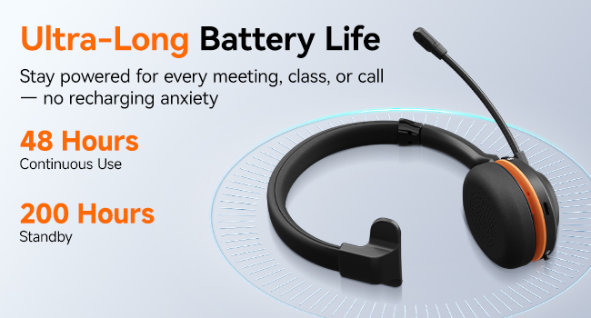 wireless headphones with mic