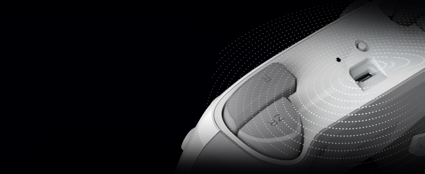 Graphic image to showcase the controller's wireless connectivity.