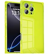IAIYOXI Rectangle Case Compatible for iPhone 16 Pro Max, 6.9-inch, Full Camera Protection with TP...