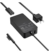 Surface Pro Charger 65W Compatible with Microsoft Surface Pro 11, 10, 9, 8, 7+, 7, 6, 5, X, Windo...