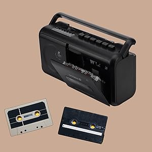 Portable Cassette Player Boombox 