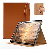 MoKo Case for iPad Air 13-inch (M4) 2026 / (M3) 2025 / (M2) 2024 with Pencil Holder &amp; Hand Strap ...