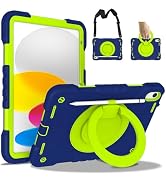 iPad 10th Generation Case 2022 iPad 10.9 inch Case, iPad 10 Case Shockproof Rugged Protective iPa...