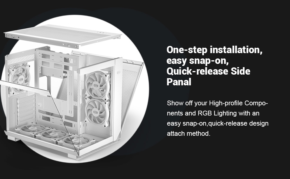 PCCOOLER C3T500 ARGB PC Case