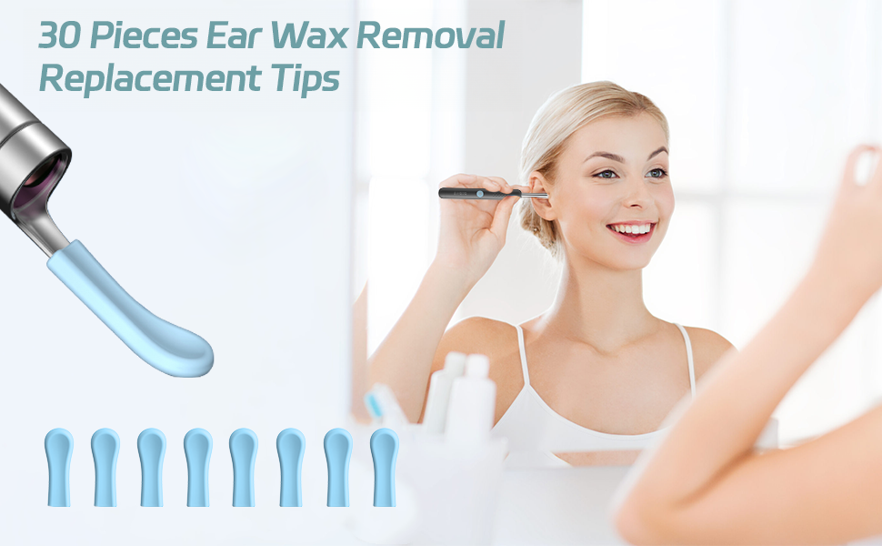 Ear Wax Removal Replacement Tips for Ear Camera
