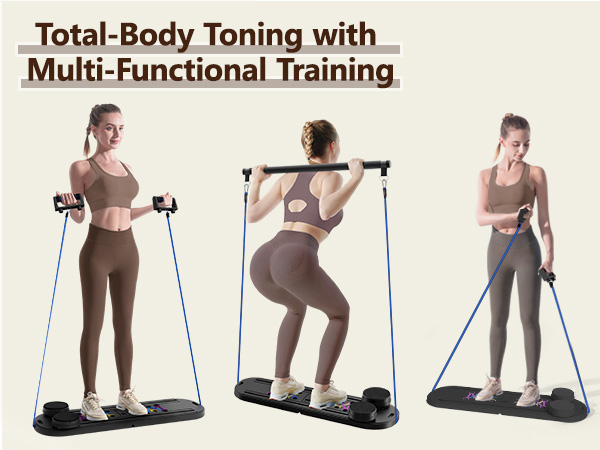 Pilates reformer set