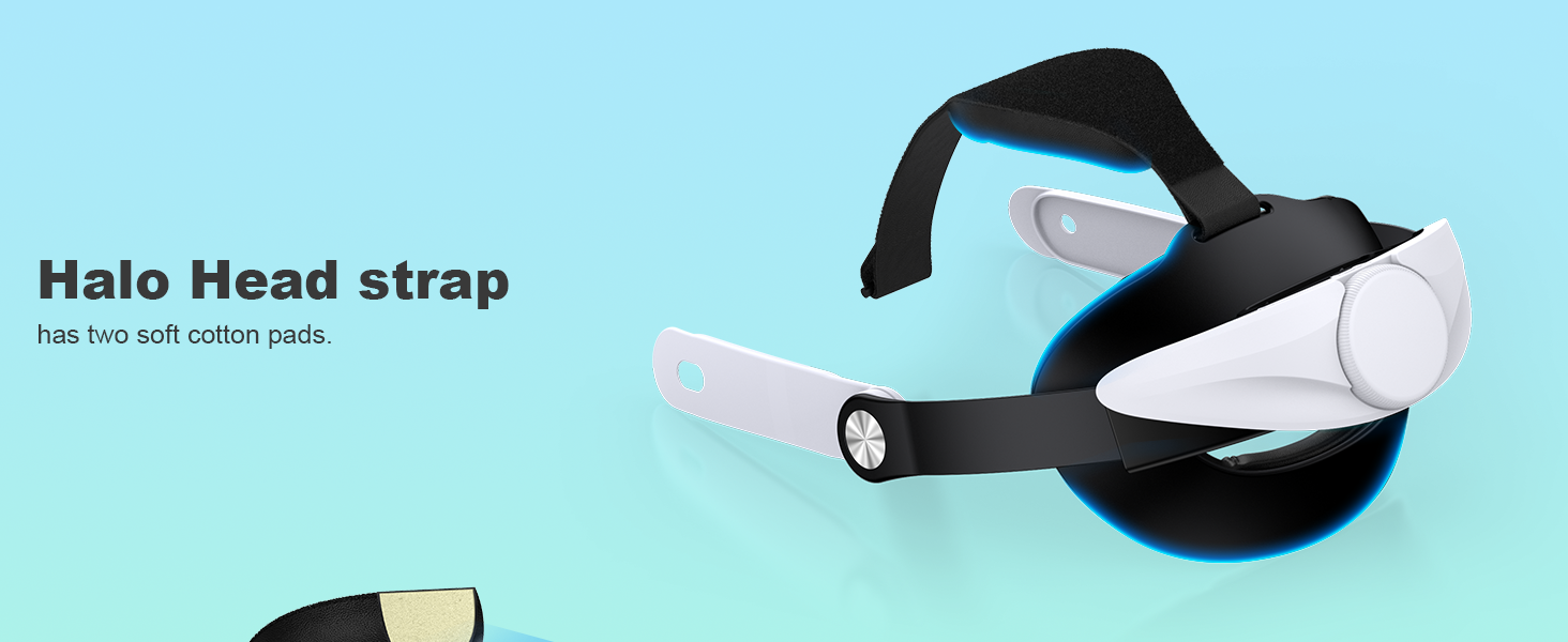 VR Headset Strap with Adjustment Dials, Quick-Switch Reality Design