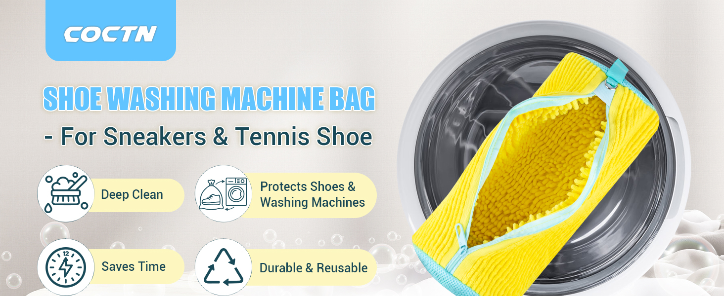 shoe washing bag banner