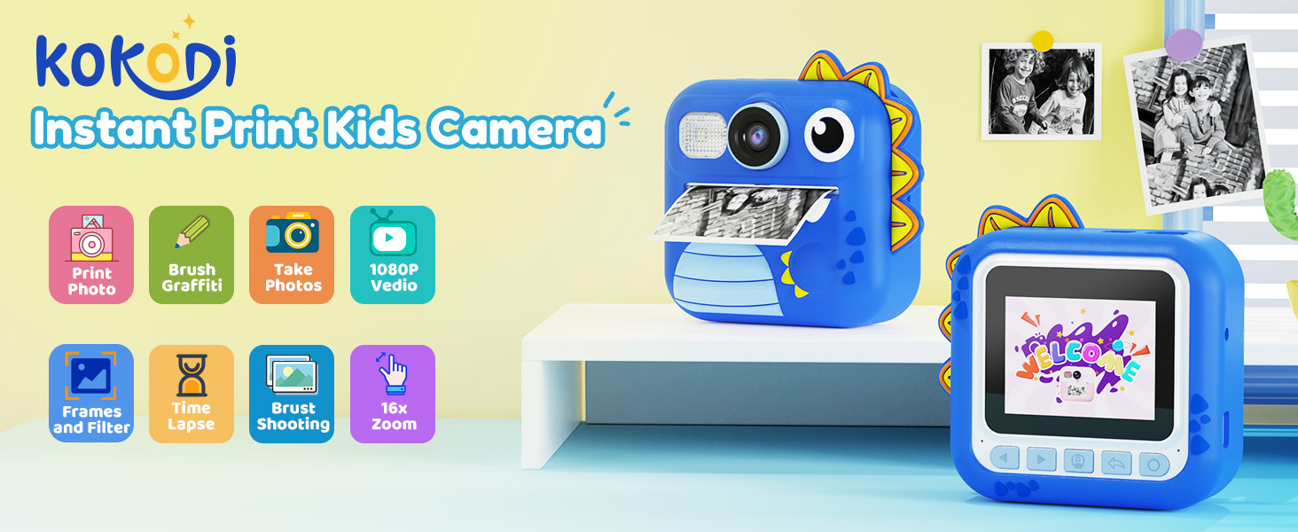 Kids Instant Camera Toy