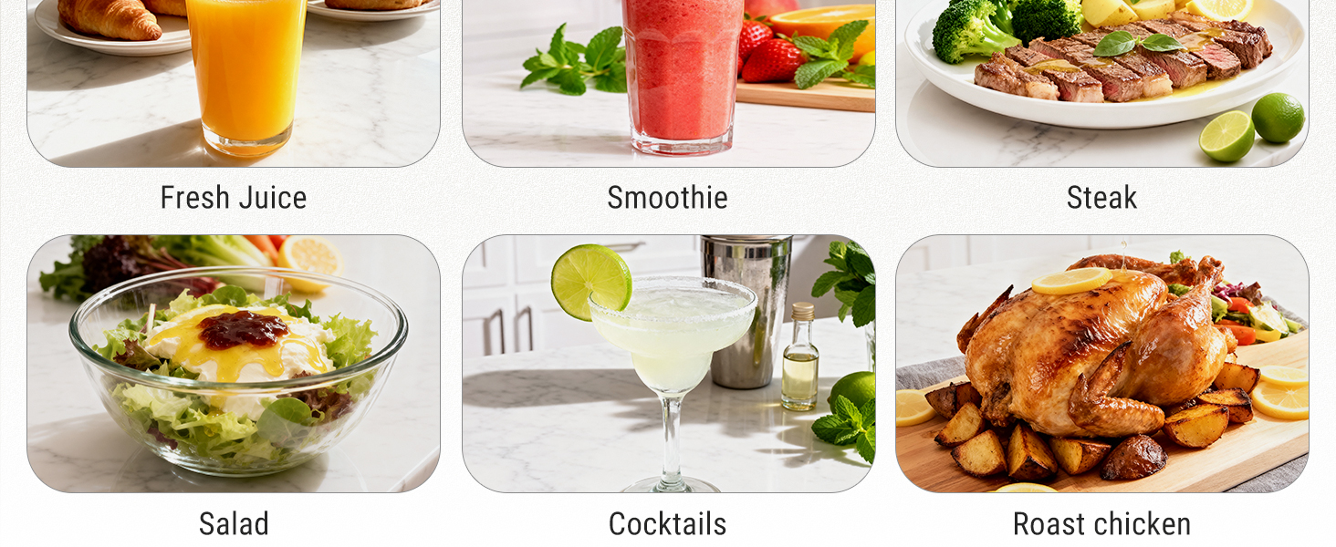 lemon juicer tool for making lemonade, salad dressings, marinades, or fresh morning juice