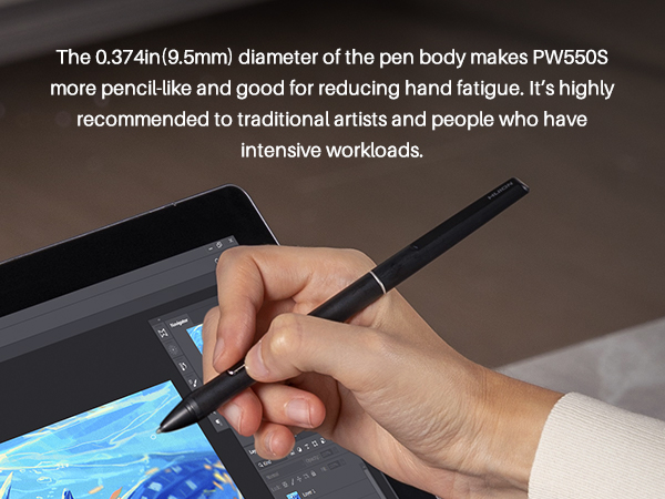 PW550S Battery free pen