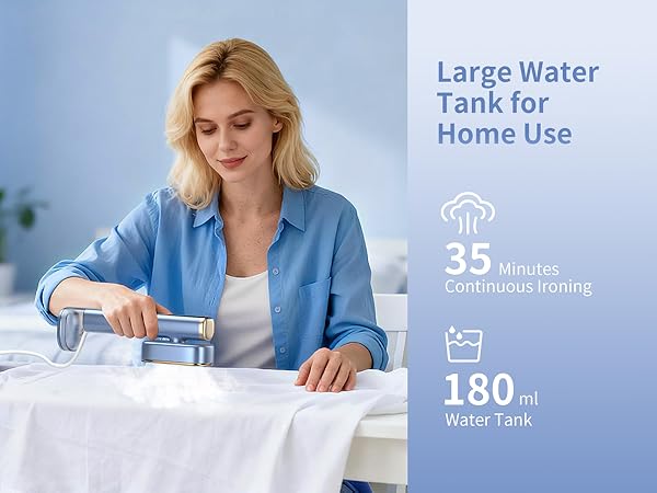 MIYOKO 2-in-1 Garment Steamer for Clothes