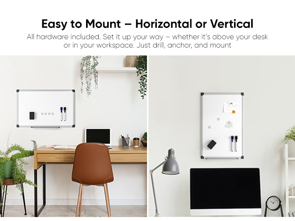 VUSIGN dry erase board Meeting Different Needs