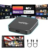 Wireless CarPlay Adapter for Apple,Plug and Play CarPlay Wireless Adapter with HDMI Input for TV ...