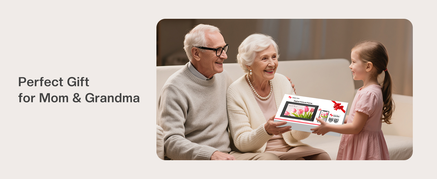 frameo digital frame wifi picture photo video share moment from phone