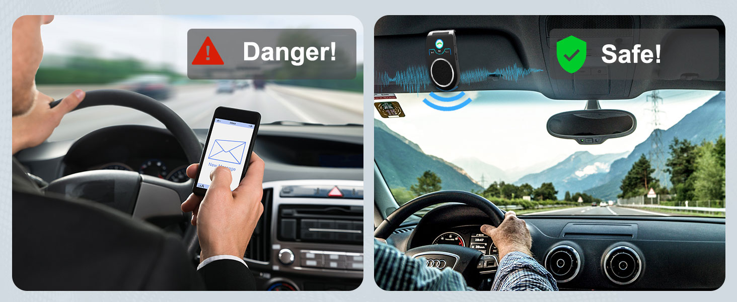 Handsfree cell phone car kit