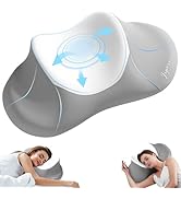 JIPORIER Cervical Pillow for Neck Pain Relief, Ergonomic Neck Pillow for Neck Support,Cooling Sid...