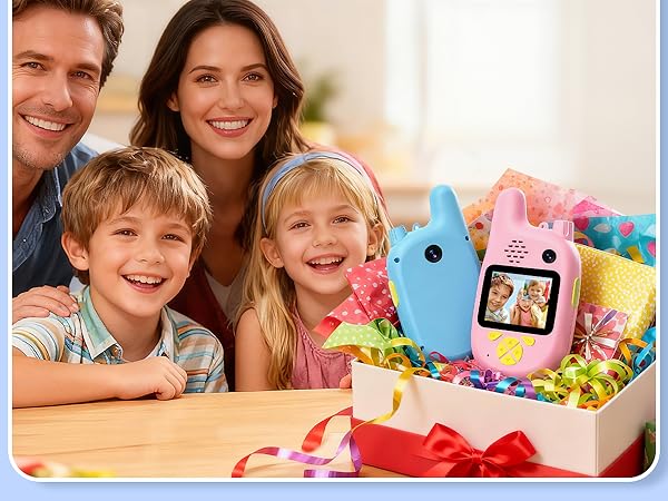 video walkie talkies for kids with dual cameras