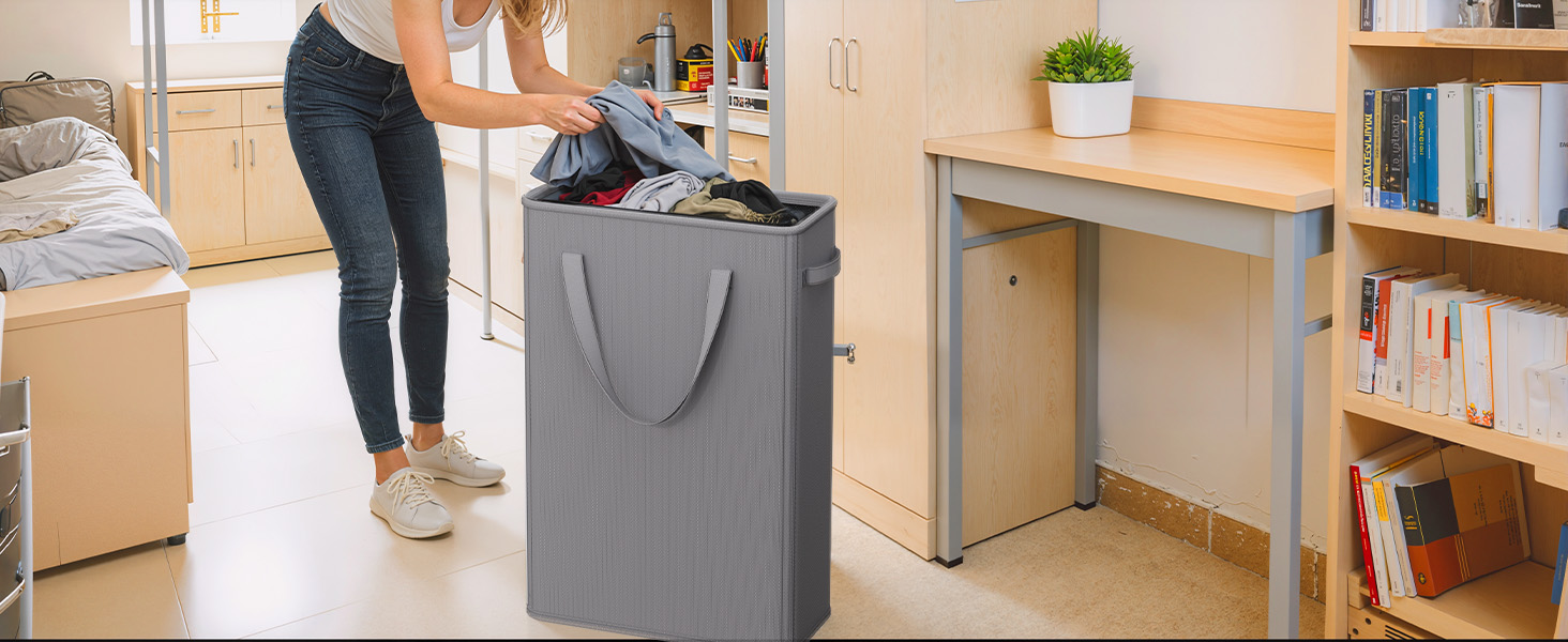 small laundry hamper for dorm