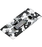 Kraken Keyboards DRIP EDITION XXL Black & White & Grey Gaming Mouse Pad - Professional Artisan Mo...