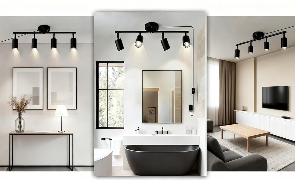 staircase plug in track lighting for window plug in track lighting for artwork flexible