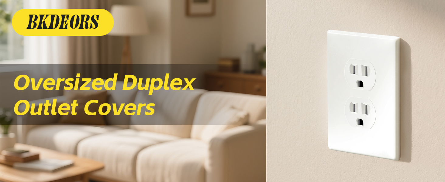 oversized outlet covers wall plate