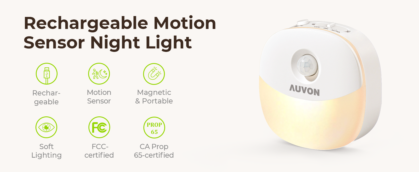 rechargeable night light