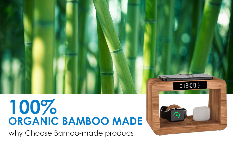 Natural bamboo shell