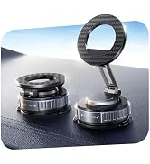 snanlen 2026 Upgraded Car Phone Holder for Magsafe [108LBS Strongest Suction] 360° Adjustable Vac...