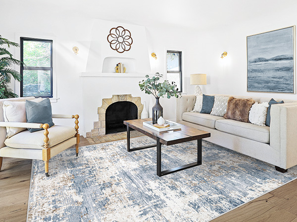 living room rug
