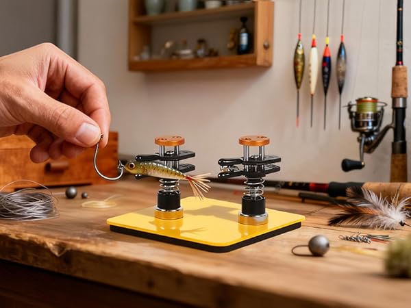 clamps holder for fish bait coloring