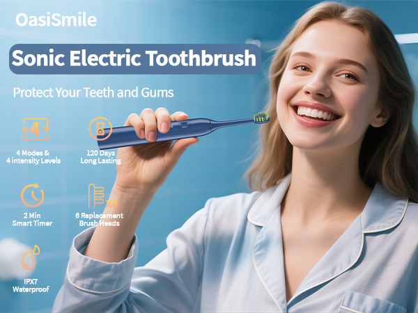OasiSmile Y05 Sonic Electric Toothbrush