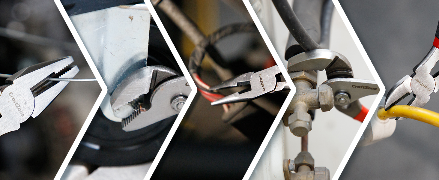 7PC Pliers and Wrench Set