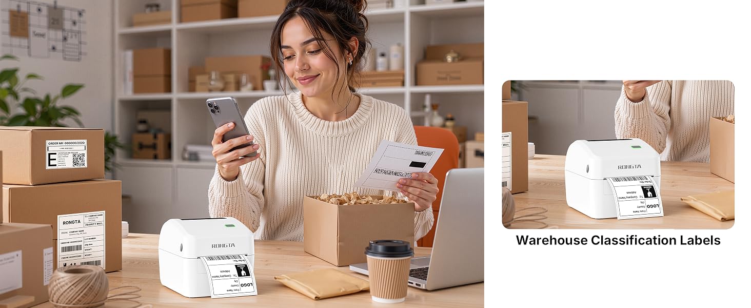 shipping label printer