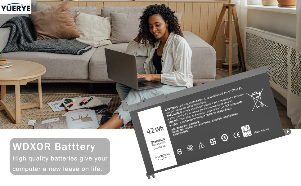 wdx0r dell battery wdxor 42wh laptop battery dell dell inspiron 15 7000 battery
