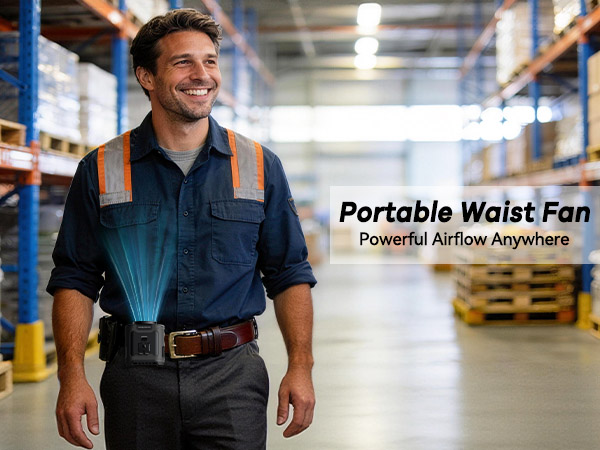 portable waist fan