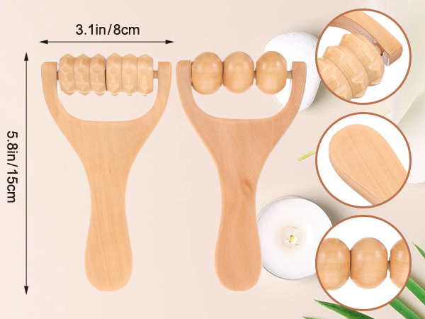 Wooden Massage Roller