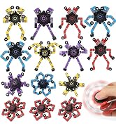 Dilabnba 20 PCS Transformable Fidget Spinners Easter Basket Stuffers for Kids Adults Stress Relie...
