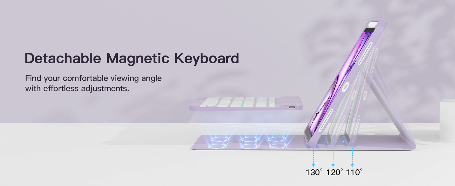 for iPad Air 11-inch M3 2025/M2 2024 and iPad Air 5th/4th