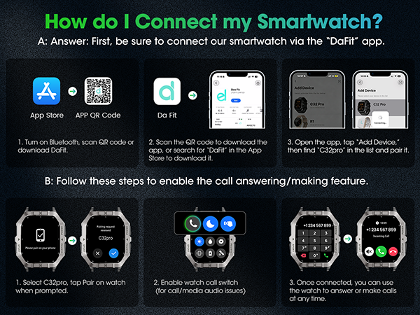 How do I Connect my Smartwatch?