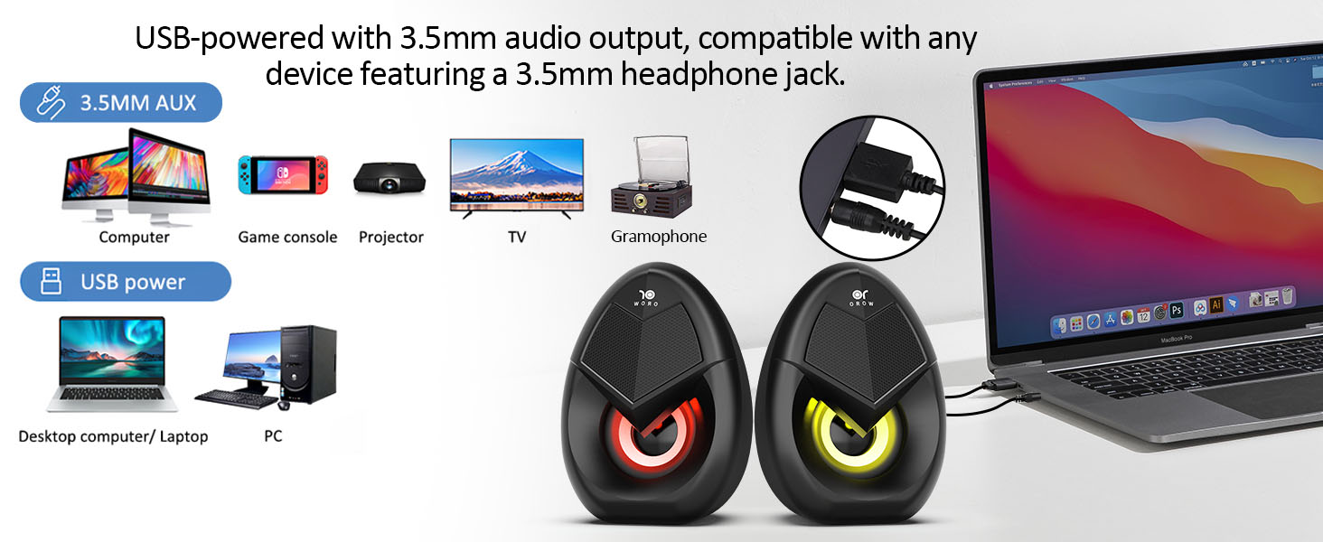 USB computer speaker