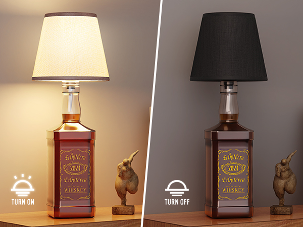 liquor bottle lamp