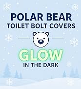 glow in the dark toilet bolt caps