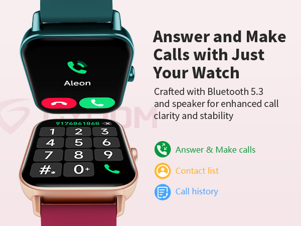 Smart Watch for Women, Alexa Built-in, 1.8&amp;#34; Touch Screen Fitness Tracker