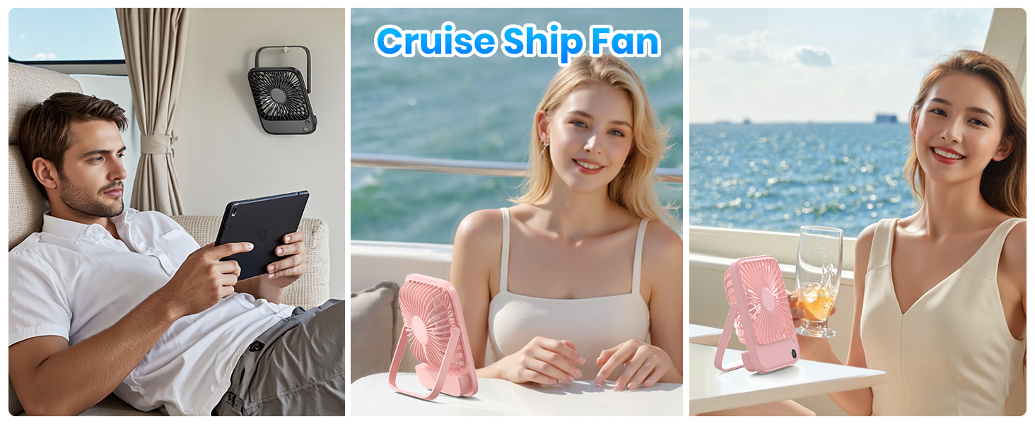 Cruise ship fan