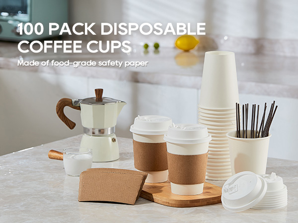 coffee cups with lids