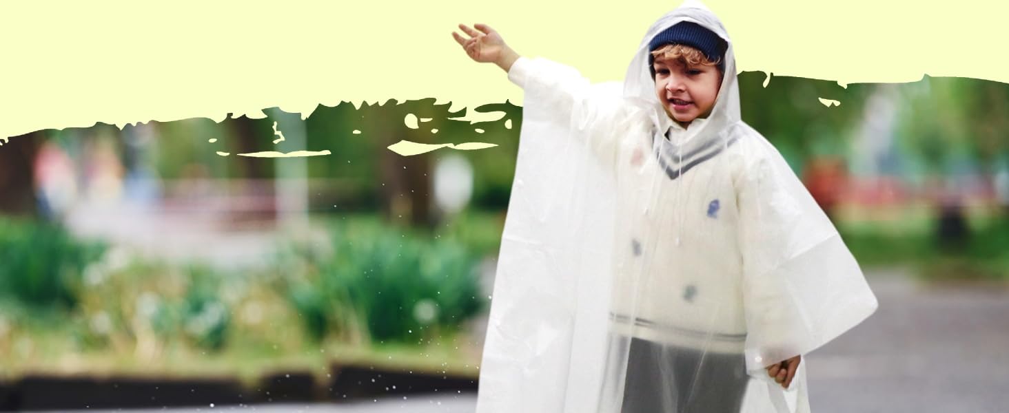 kids rain poncho